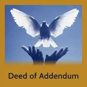 Deed of Addendum