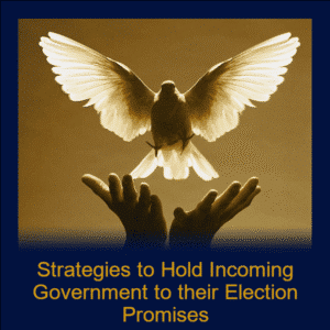 Module 88 - Strategies to Hold Incoming Government to their Election Promises